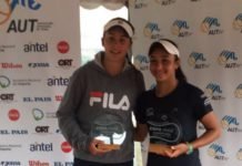 Guillermina Grant Campeona en singles y dobles, Llanes a semis en singles del Uruguay Bowl Guillermina Grant - N. T eixeira Da Silva