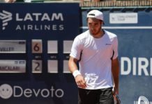 Darío Acosta y Nicolás Xiviller no pudieron clasificar al cuadro principal del Uruguay open Nicolás Xiviller