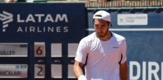 Darío Acosta y Nicolás Xiviller no pudieron clasificar al cuadro principal del Uruguay open Nicolás Xiviller