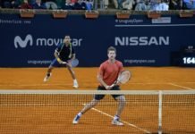 Behar y De Paula eliminaron a los hermanos Cuevas del Uruguay open Ariel Behar - Fabiano De Paula - Foto: Gastón Montero