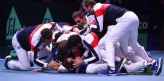 Pouille el héroe francés: logró darle a Francia la famosa ensaladera Francia campeón de la Copa Davis