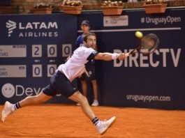 Pablo Cuevas a semifinales; en dobles Behar – De Paula finalistas del Uruguay open Pablo Cuevas Foto Gabriela Oxilia