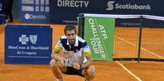 Pablo Cuevas tricampeón del Uruguay open Pablo Cuevas - Foto Gastón Montero