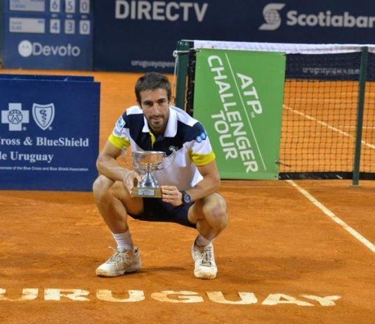 Pablo Cuevas tricampeón del Uruguay open Pablo Cuevas - Foto Gastón Montero