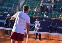 Tenis para ciegos Tenis Para Ciegos - Foto Gaby Oxilia