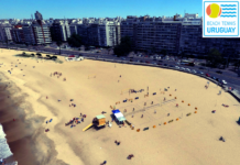 Copa MÁSBUS de Beach Tennis Uruguay Vista aérea