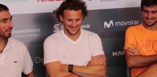 Sorteo del Uruguay open con la presencia de Diego Forlán