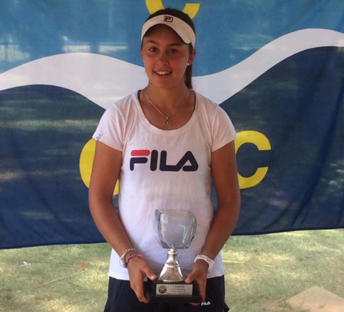 Guillermina Grant repite la actuación del Uruguay Bowl, esta vez en el Cantegril Bowl, logrando el título de campeona en singles y en dobles