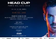 Torneo Head Punta del Este 2018. Head Cup