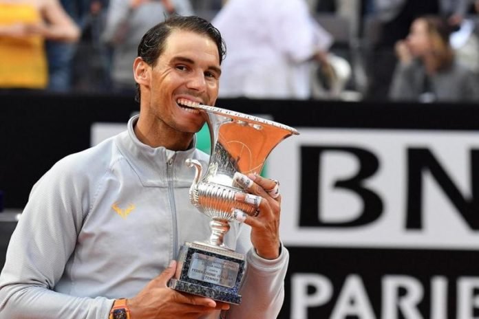 Rafale Nadal campeón en el Foro Itálico