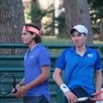 Primer día del Sudamericano de 16 años en Punta del Este Francisco Llanes - Juan Martín Fumeaux