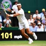 Federer y Nadal implacable; Del Potro ante Simon suspendido Rafael Nadal