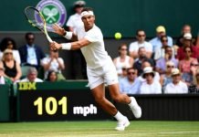 Federer y Nadal implacable; Del Potro ante Simon suspendido Rafael Nadal
