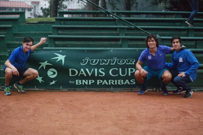 Uruguay clasificó a la Junior Davis Cup