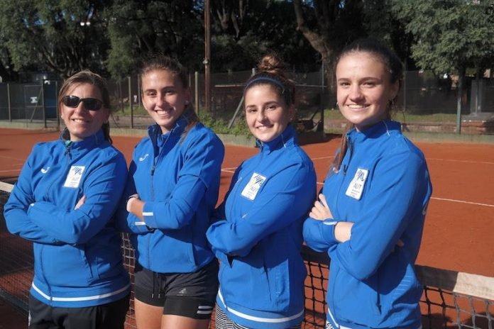 Virginia Sadi, Isabella Tiscornia, Florencia Rossi y Fernanda Secinaro.