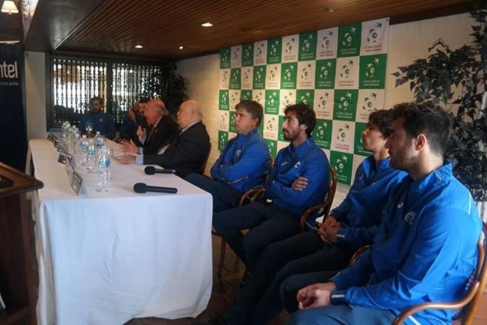 Conferencia de prensa Copa Davis Uruguay vs México
