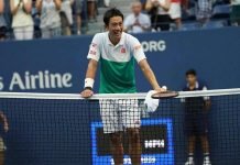 Del Sol naciente hubo revancha: Nishikori semifinalista; lo espera Djokovic Kei Nishikori