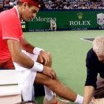 Del Potro se retiró por lesión; Federer, Zverer y Djokovic a cuartos de final en Shanghai Del Potro abandonó por lesión