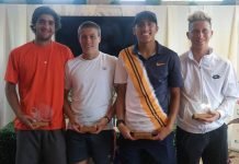 Ya están los campeones en dobles del Uruguay Bowl; en singles Lavallen y Pucinelli finalistas Finalistas dobles caballeros