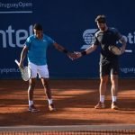 Guido Pella a cuartos de final, Andreozzi y Delien eliminados; cayeron los tenistas celestes en dobles Bebu Cuevas y Dellien