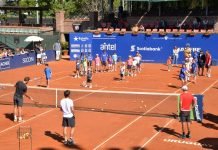 Tenis Show y arranque del Uruguay open Kids day en el Uruguay open