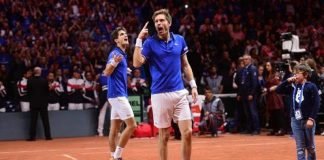 Francia gana el dobles y respira después de las derrotas de ayer Francia gana el dobles ante Croacia