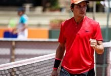 Llanes a cuartos de final en singles; Guille Grant eliminada Francisco Llanes
