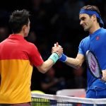 Nishikori dió el golpe en las Nitto ATP Finals al derrotar a Federer; antes Anderson debutó con victoria Kei Nishikori - Roger Federer