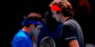 Confirmación y sorpresa en Londres: Djokovic invencible y Zverev dió el batacazo Roger Federer - Alexander Zverev