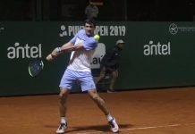 Ya están los semifinalistas en singles y los finalistas en dobles del Punta Open Facundo Bagnis