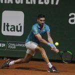 Afuera el último campeón del Punta Open; Martín Cuevas a octavos en dobles Guido Andreozzi