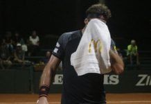Cayó Martín Cuevas en el debut del Punta Open Martin Cuevas