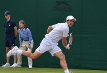 Pablo Cuevas en Wimbledon Pablo Cuevas