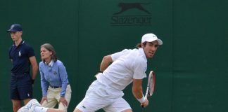 Pablo Cuevas en Wimbledon Pablo Cuevas