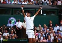 En lucha de titanes, Federer fué el coloso de Londres y arribó a su 12ª final; lo espera Djokovic