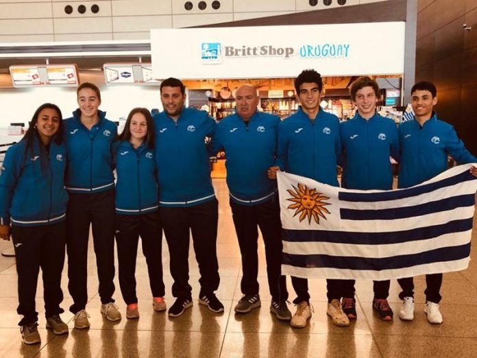 Equipo uruguayo en el Sudamericano Sub 16