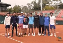 Uruguay busca el Grupo Mundial en Copa Davis Equipo Uruguayo de Copa Davis