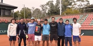 Uruguay busca el Grupo Mundial en Copa Davis Equipo Uruguayo de Copa Davis