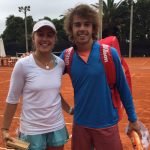 Franco Roncadelli y Guillermina Grant campeones del Torneo de Primera de la AUT Guillermina Grant - Franco Roncadelli