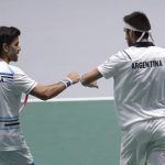 Argentina cayó con Alemania y depende de Chile; Serbia, Gran Bretaña, España y Australia ganaron Máximo González y Leonardo Mayer