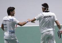 Argentina cayó con Alemania y depende de Chile; Serbia, Gran Bretaña, España y Australia ganaron Máximo González y Leonardo Mayer
