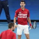 Serbia con un Djokovic inmenso y España con los dobles a semis Novak Djokovic