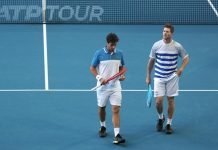 Cuevas y Behar en el Abierto de Australia