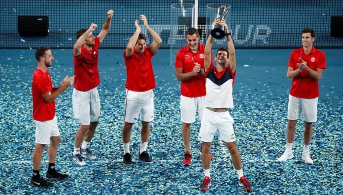 Serbia campeón de la ATP Cup