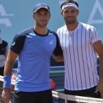 Dimitrov y Coric con Coronavirus Dimitrov - Coric
