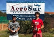 Roncadelli gano en la Copa Aerosur Dario Acosta - Franco Roncadelli