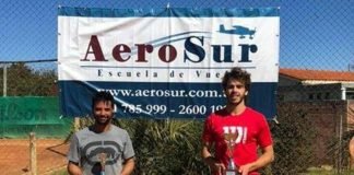 Roncadelli gano en la Copa Aerosur Dario Acosta - Franco Roncadelli