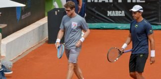 Se terminó el sueño de Behar y Escobar en Monte Carlo Ariel Behar - Gonzalo Escobar Foto EFE