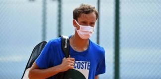 Sale Medvedev entra Behar Daniil Medvedev