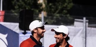 Los Cuevas en Francia Martín Cuevas y Pablo Cuevas en Lyon